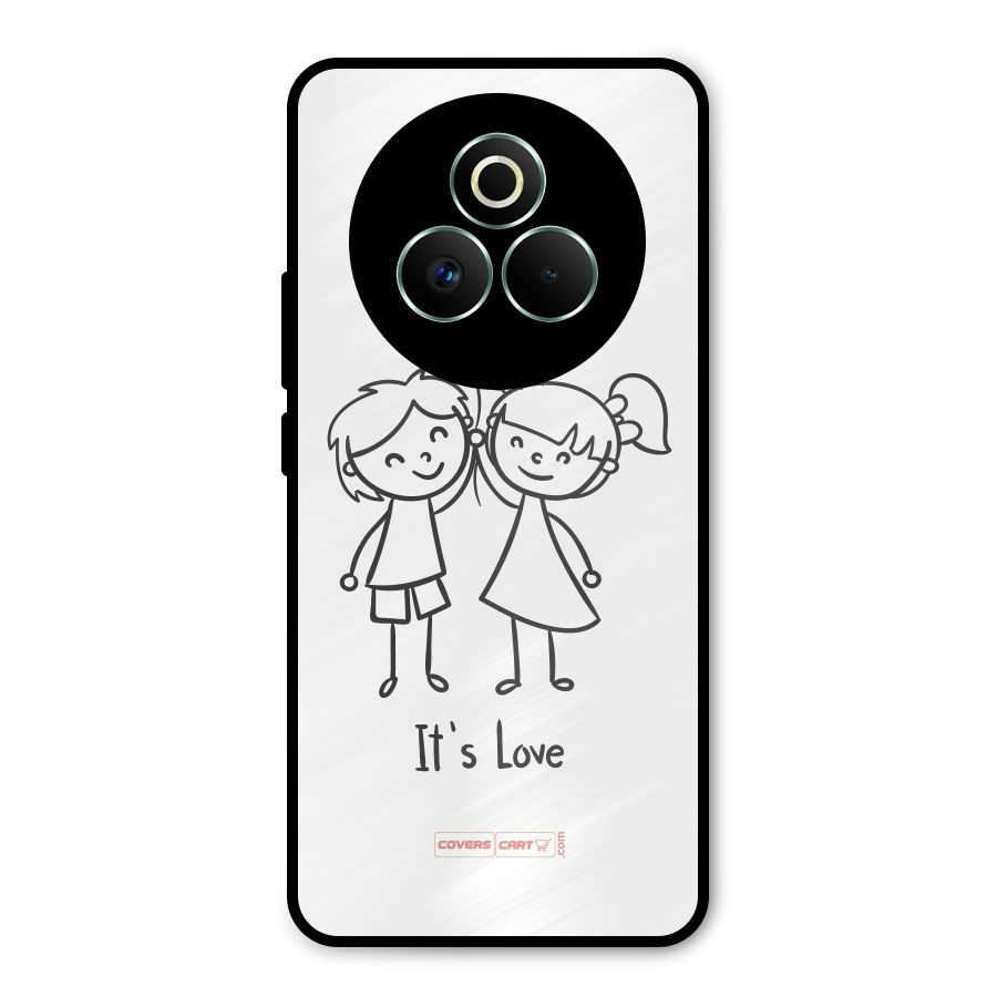 Its Love Metal Back Case for Realme P3 Pro