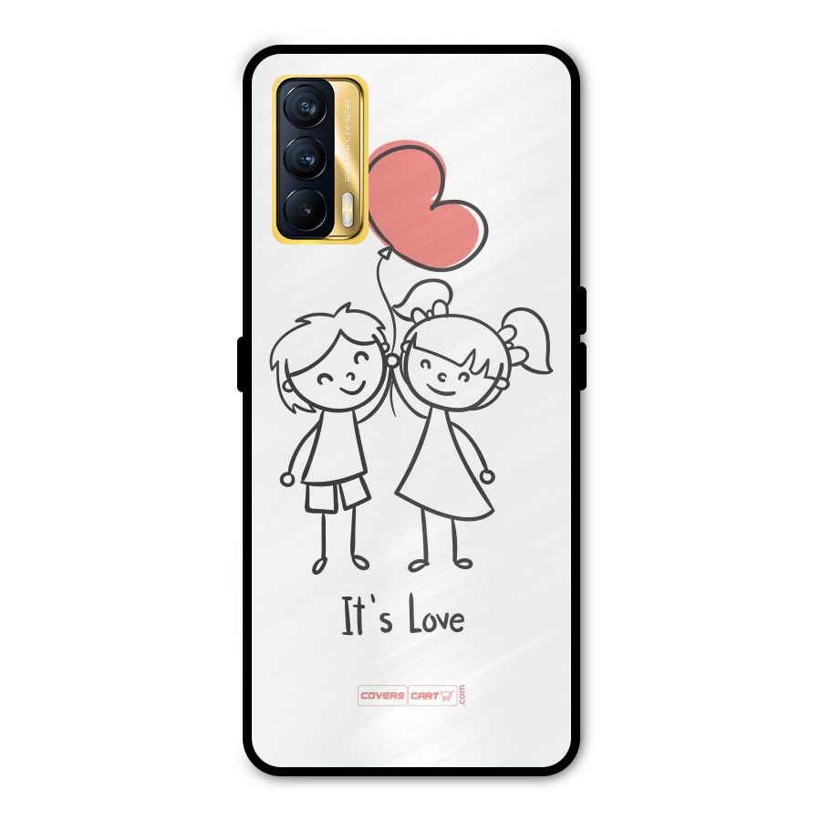 Its Love Metal Back Case for Realme X7