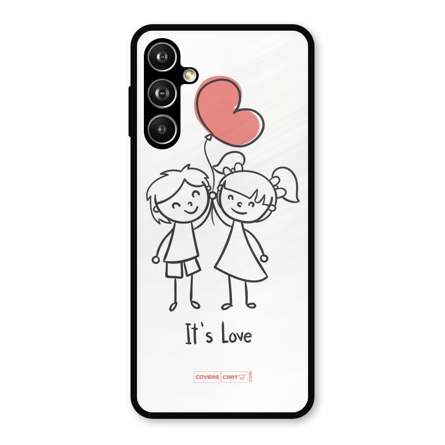Its Love Metal Back Case for Samsung Galaxy M54