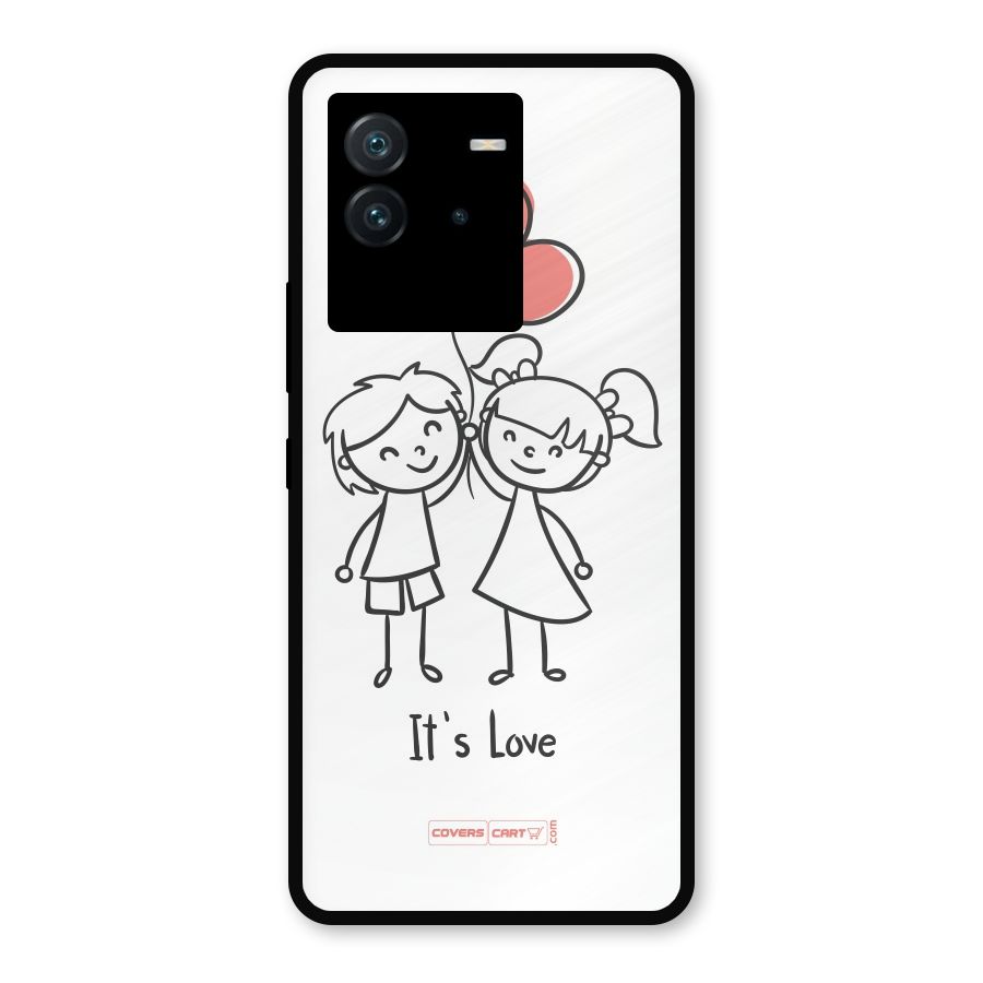 Its Love Metal Back Case for iQOO Neo 6 5G