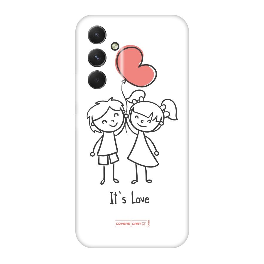 Its Love Original Polycarbonate Back Case for Galaxy A54