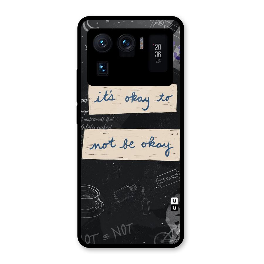Its Okay Glass Back Case for Mi 11 Ultra
