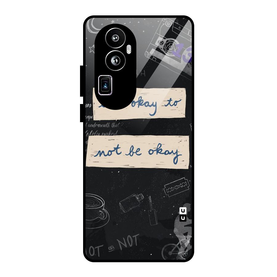 Its Okay Glass Back Case for Oppo Reno10 Pro Plus