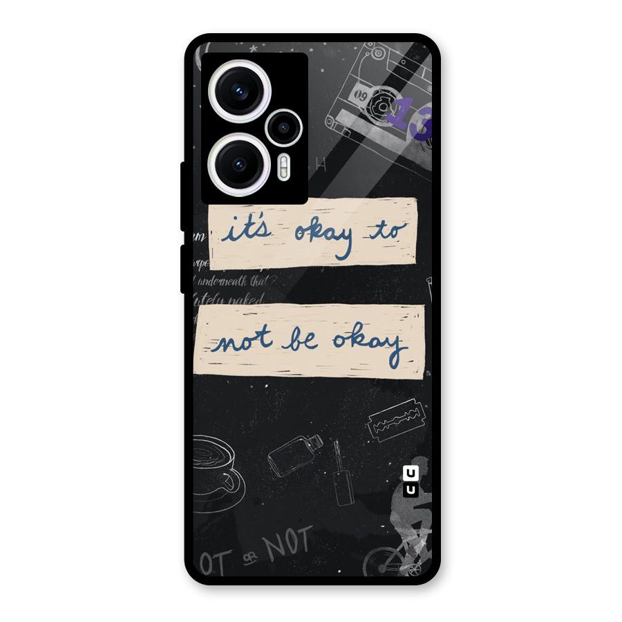 Its Okay Glass Back Case for Poco F5
