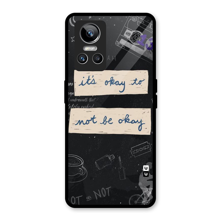 Its Okay Glass Back Case for Realme GT Neo 3