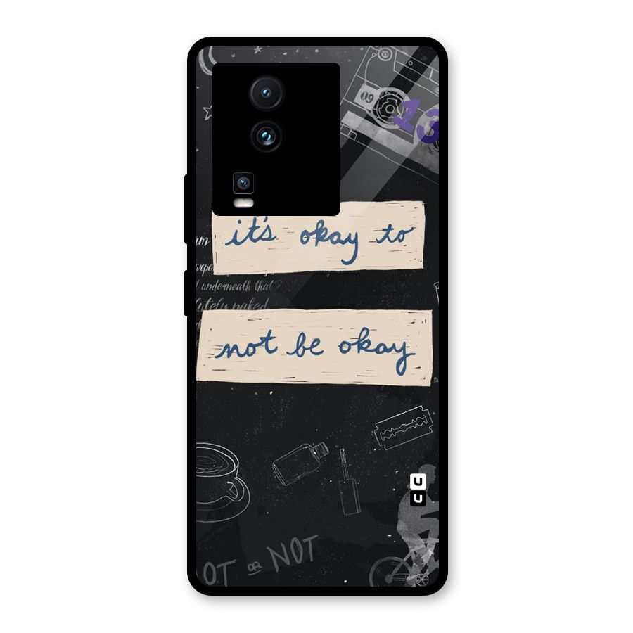 Its Okay Glass Back Case for Vivo iQOO Neo 7 Pro