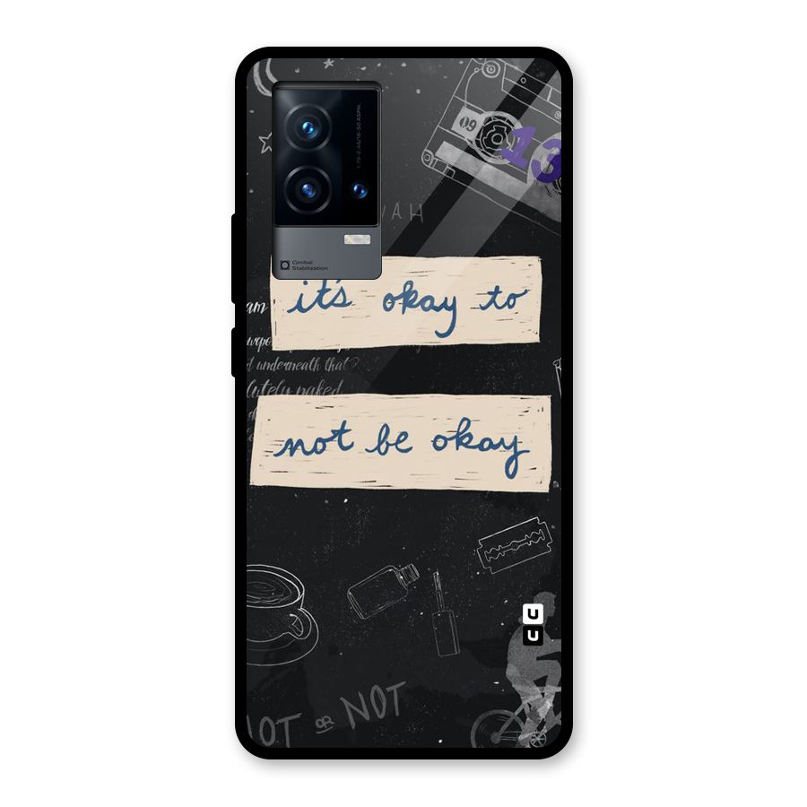 Its Okay Glass Back Case for iQOO 9 5G