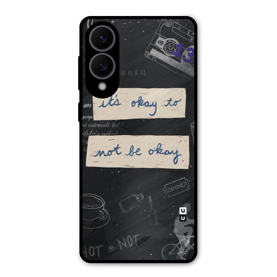 Its Okay Metal Back Case for Galaxy S25 Edge