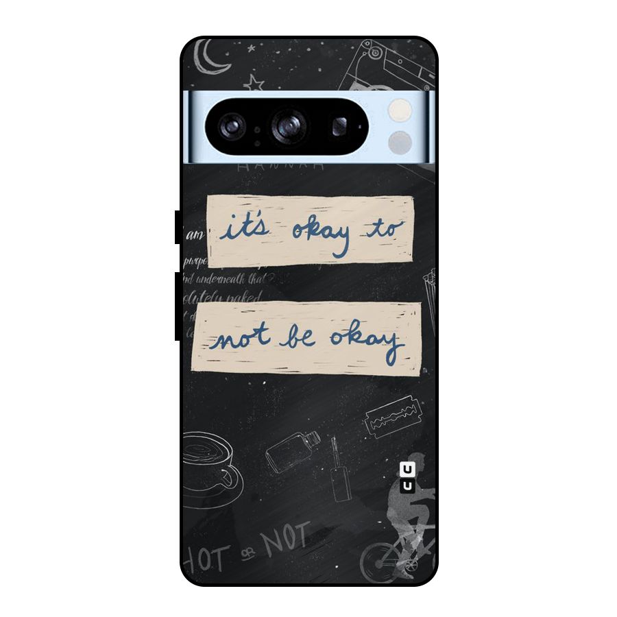 Its Okay Metal Back Case for Google Pixel 8 Pro