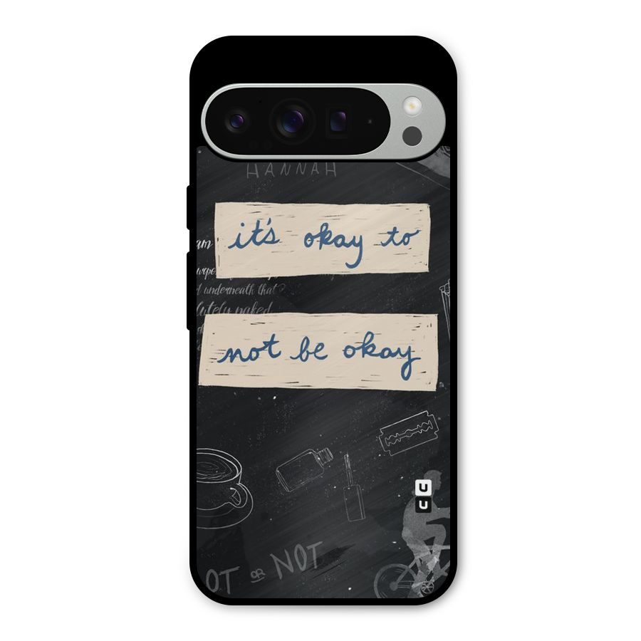 Its Okay Metal Back Case for Google Pixel 9 Pro XL