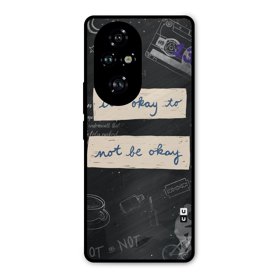 Its Okay Metal Back Case for Honor 200 Pro
