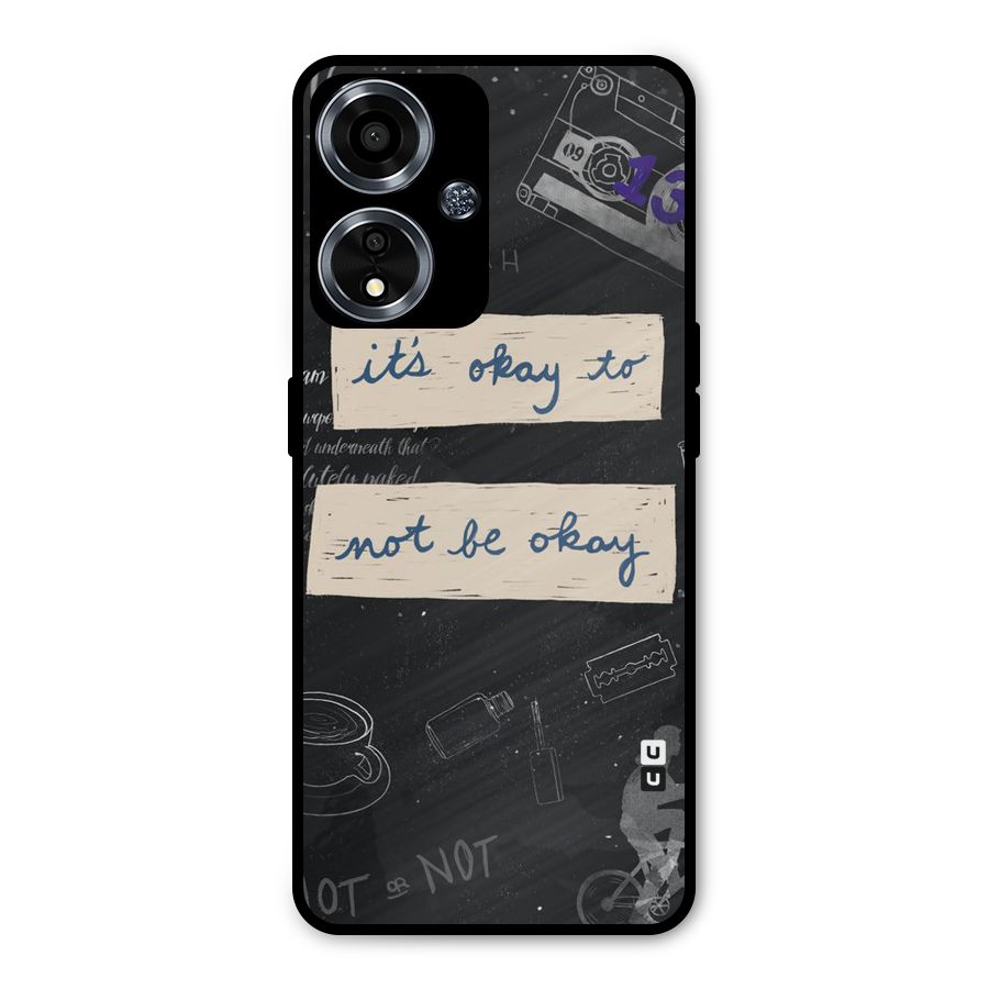 Its Okay Metal Back Case for Oppo A59