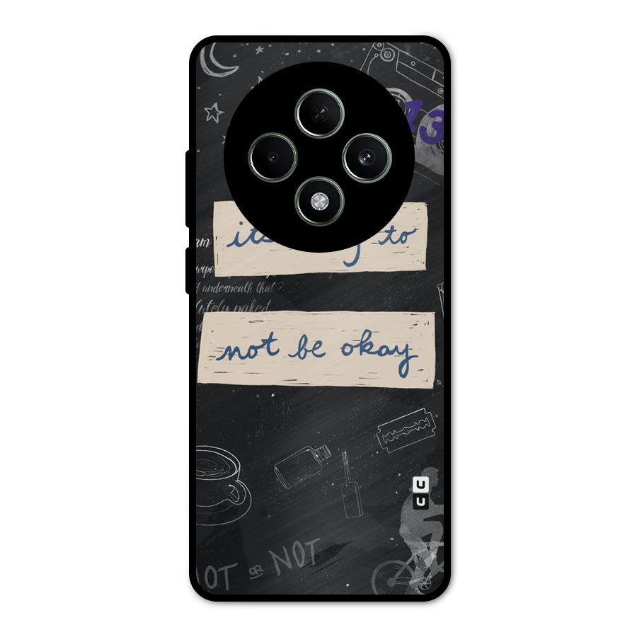 Its Okay Metal Back Case for Oppo F27