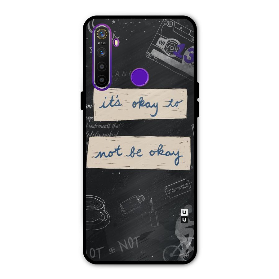 Its Okay Metal Back Case for Realme 5i