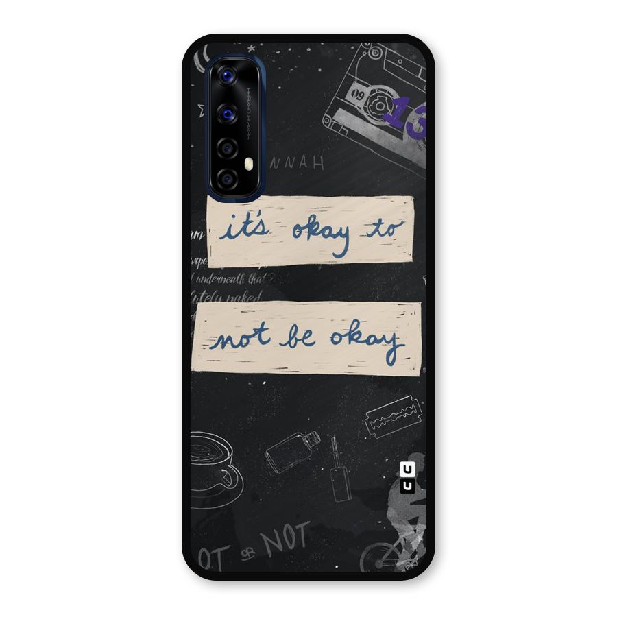 Its Okay Metal Back Case for Realme Narzo 20 Pro