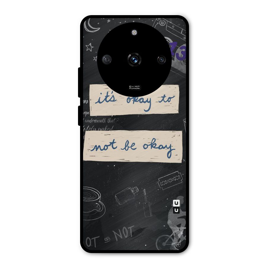 Its Okay Metal Back Case for Realme Narzo 60 5G