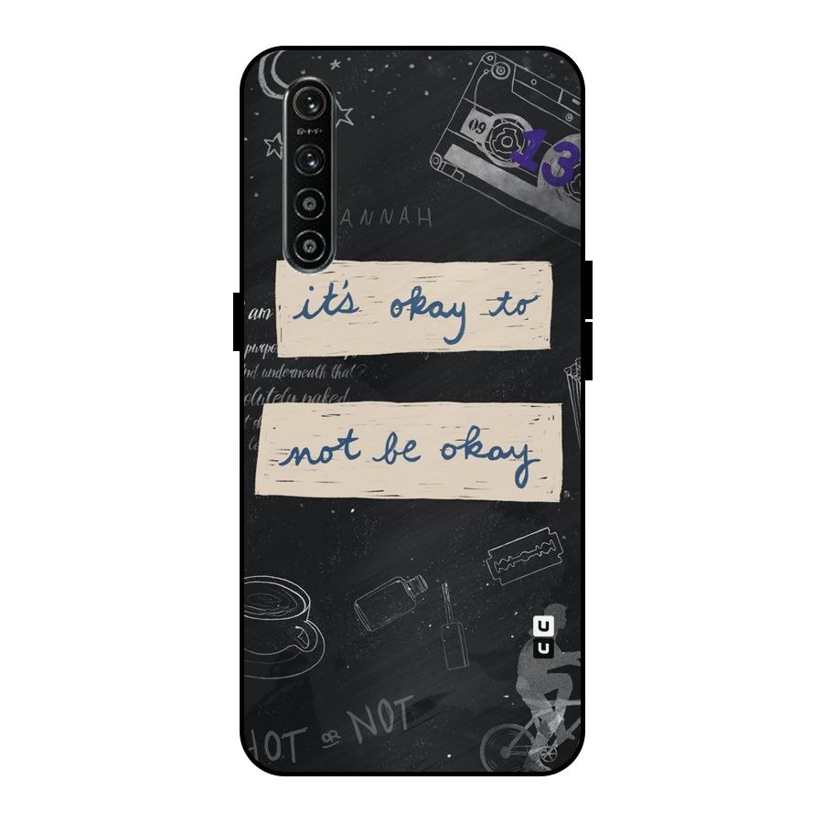 Its Okay Metal Back Case for Realme XT
