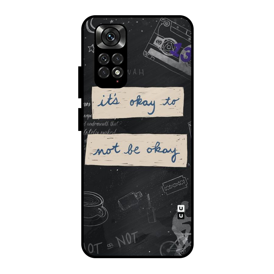 Its Okay Metal Back Case for Redmi Note 11 Pro Plus 5G