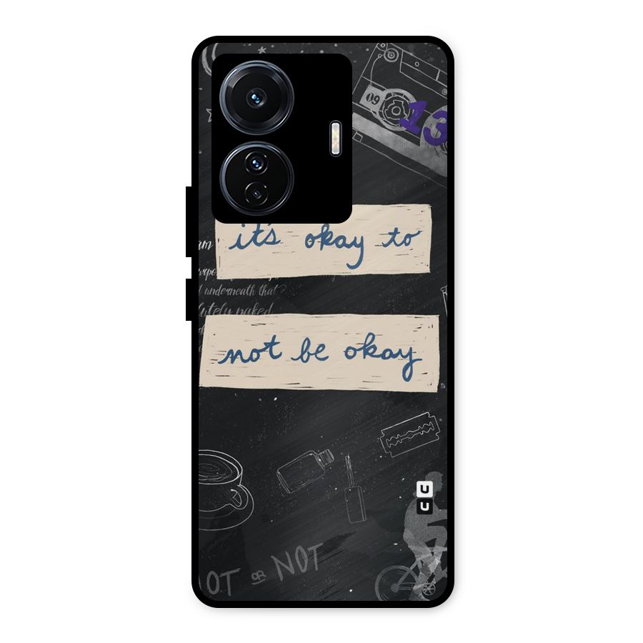 Its Okay Metal Back Case for Vivo T1 Pro