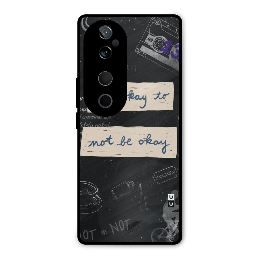 Its Okay Metal Back Case for Vivo T3 Ultra