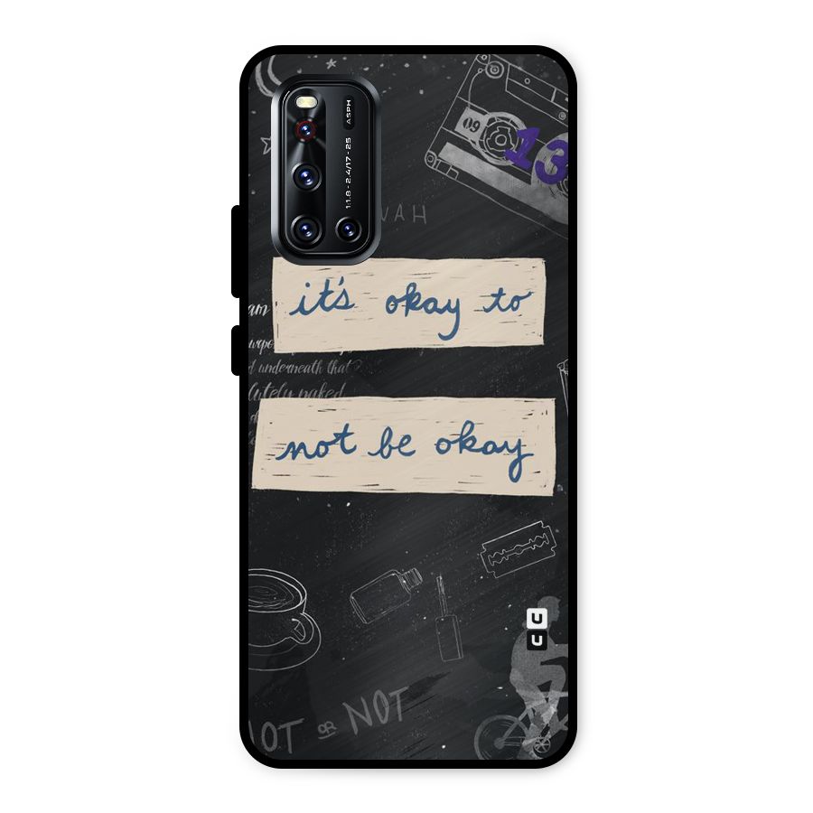 Its Okay Metal Back Case for Vivo V19