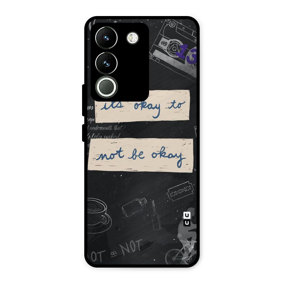 Its Okay Metal Back Case for Vivo Y200