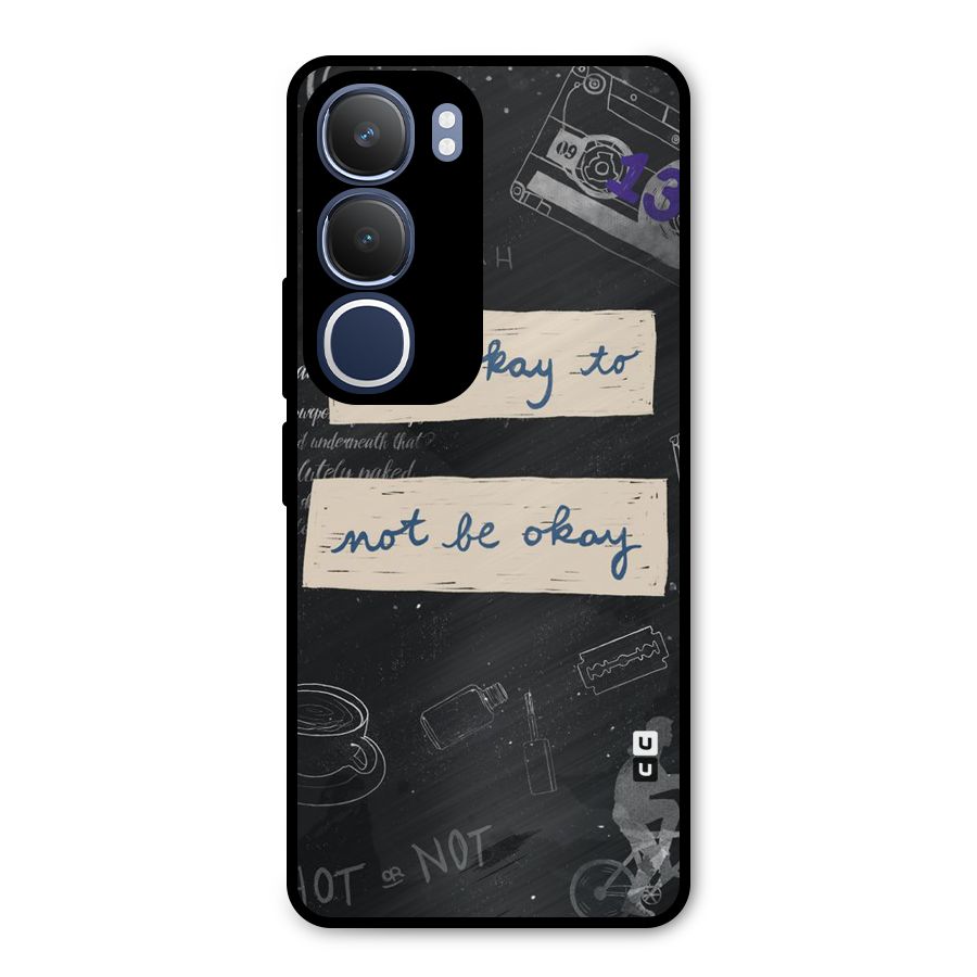 Its Okay Metal Back Case for Vivo Y29