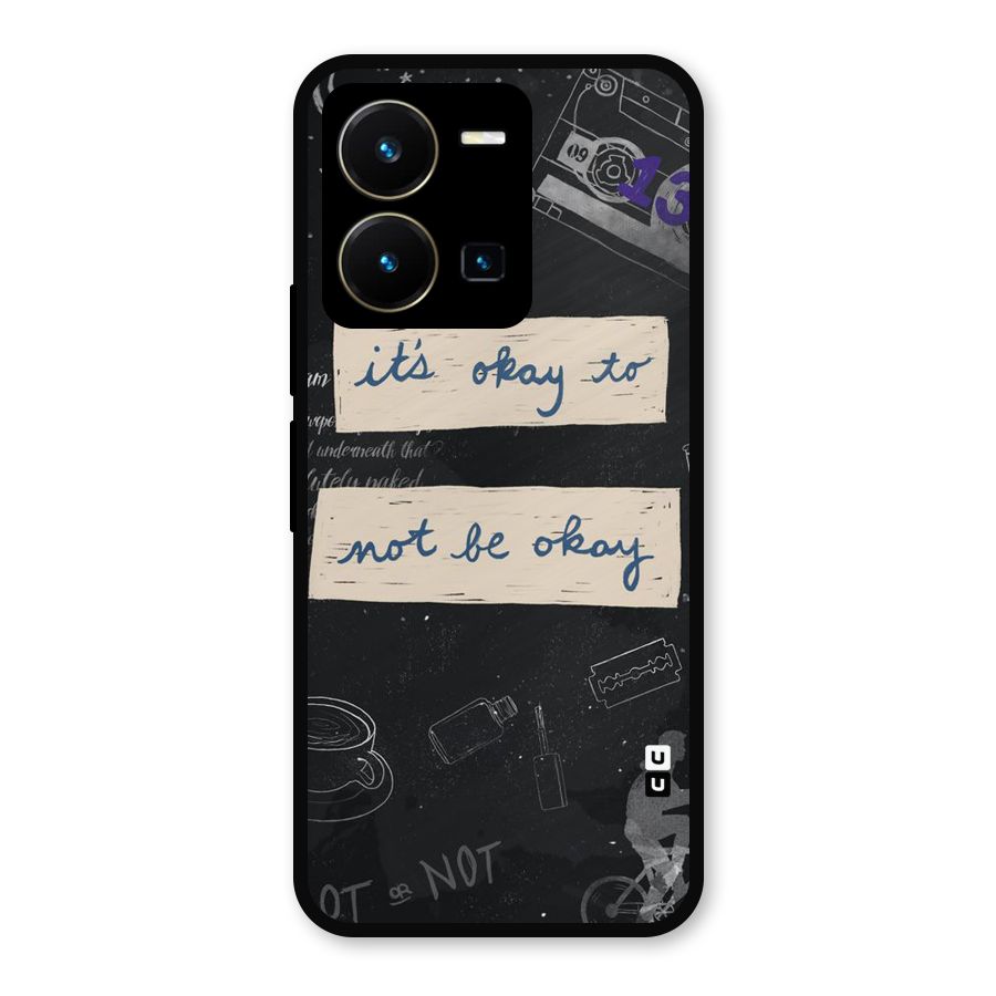 Its Okay Metal Back Case for Vivo Y35