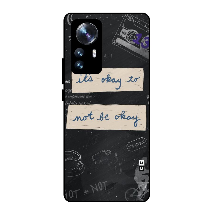 Its Okay Metal Back Case for Xiaomi 12 Pro