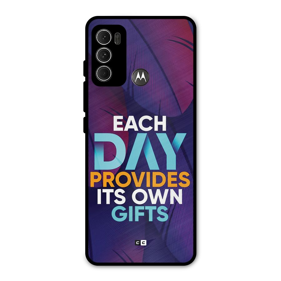 Its Own Gifts Metal Back Case for Moto G60