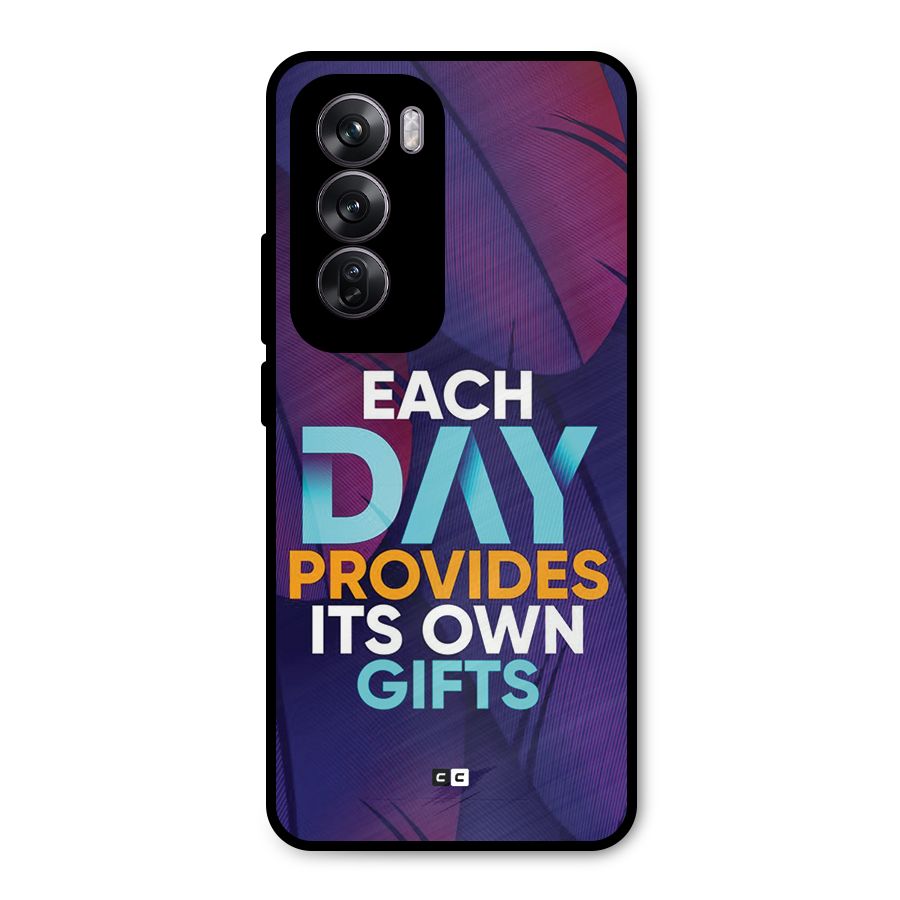 Its Own Gifts Metal Back Case for Oppo Reno12 Pro