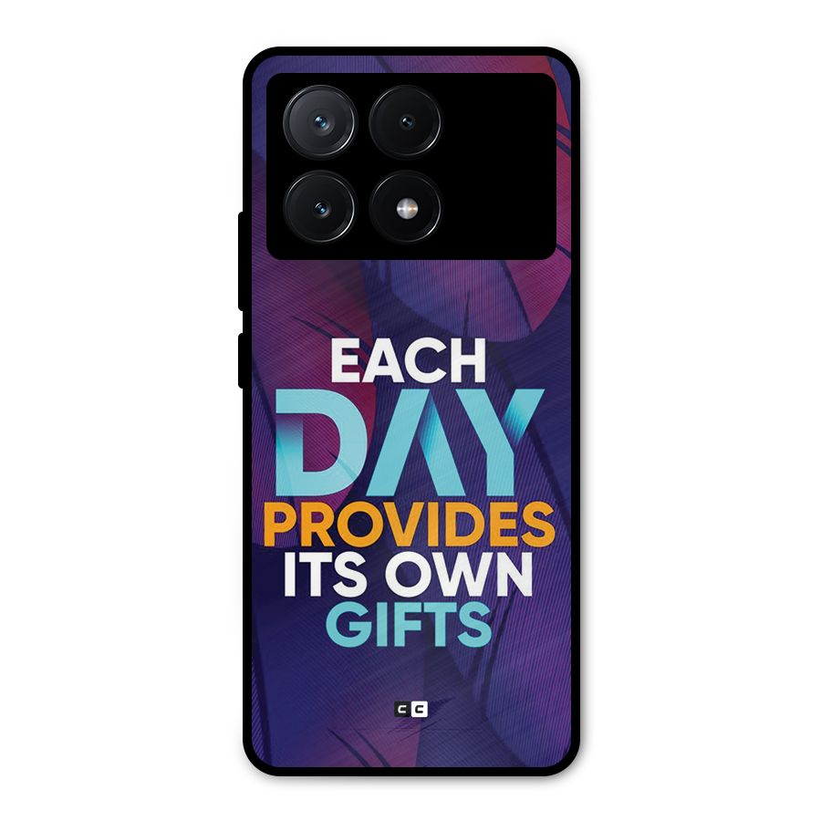 Its Own Gifts Metal Back Case for Poco X6 Pro