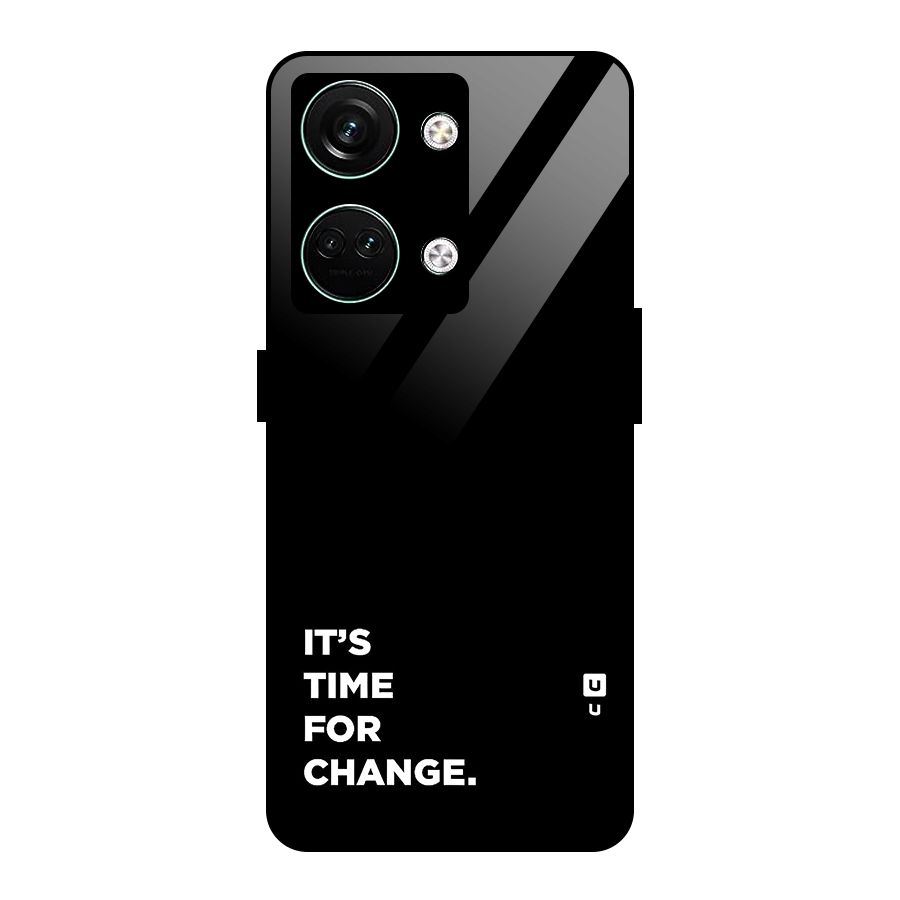 Its Time For Change Glass Back Case for Oneplus Nord 3
