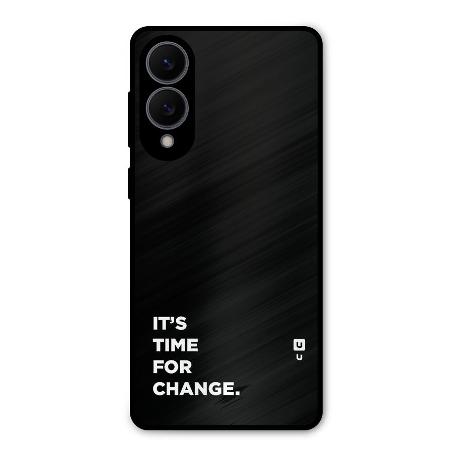 Its Time For Change Metal Back Case for Galaxy S25 Edge