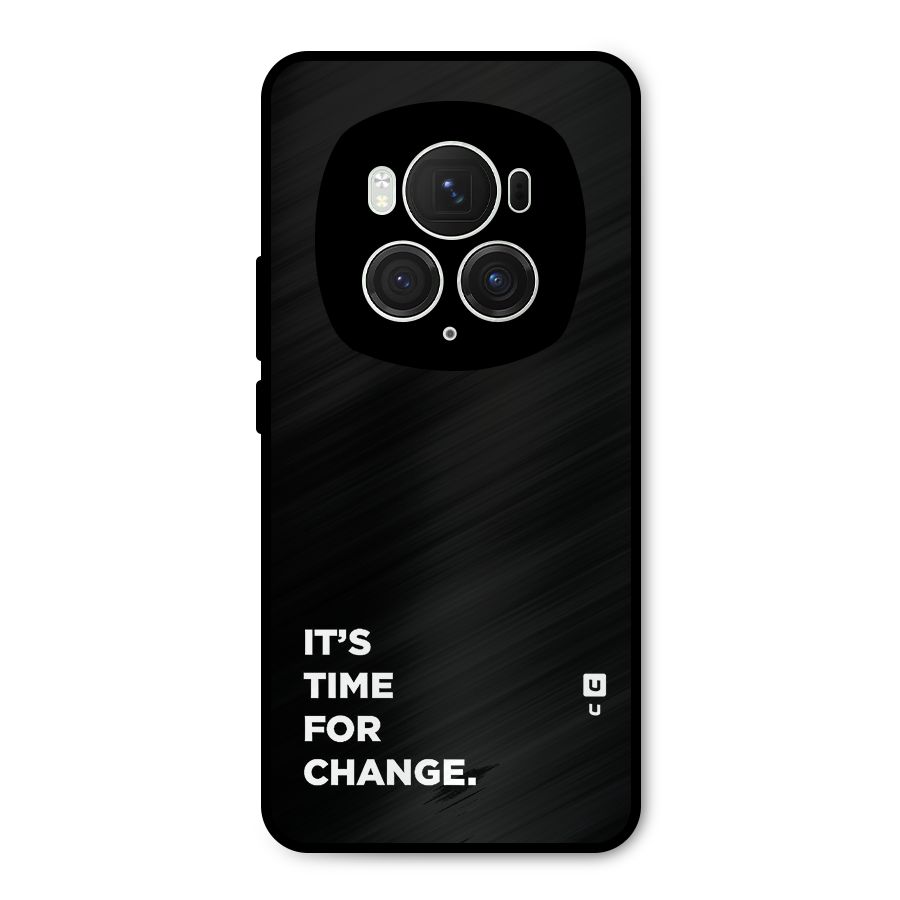 Its Time For Change Metal Back Case for Honor Magic6 Pro