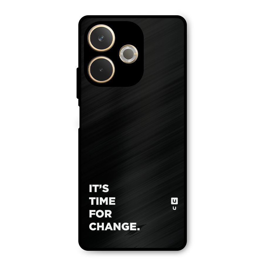 Its Time For Change Metal Back Case for Oppo A5 Pro