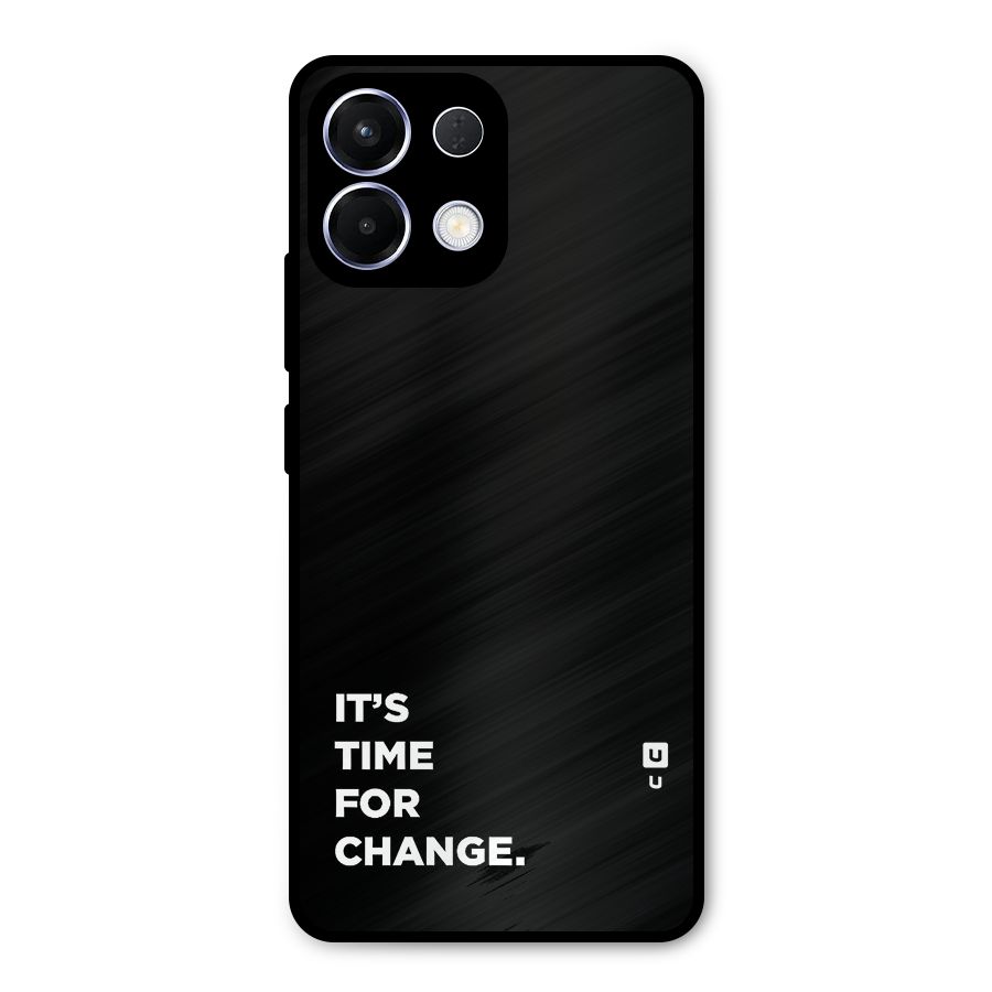 Its Time For Change Metal Back Case for Oppo K13