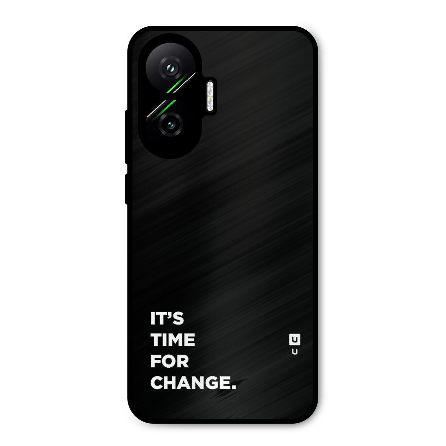 Its Time For Change Metal Back Case for Poco F7
