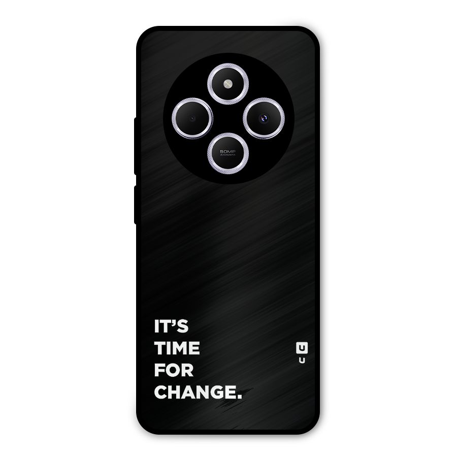 Its Time For Change Metal Back Case for Poco M7