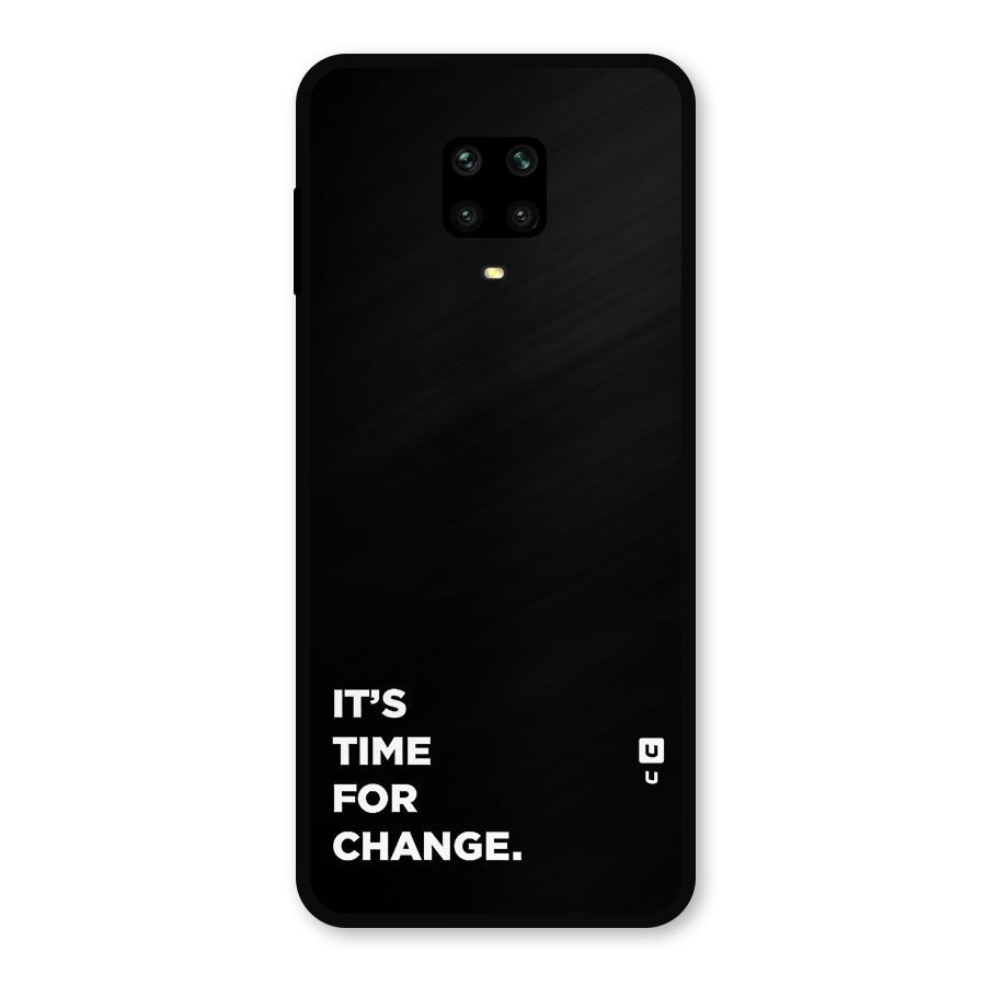 Its Time For Change Metal Back Case for Redmi Note 10 Lite