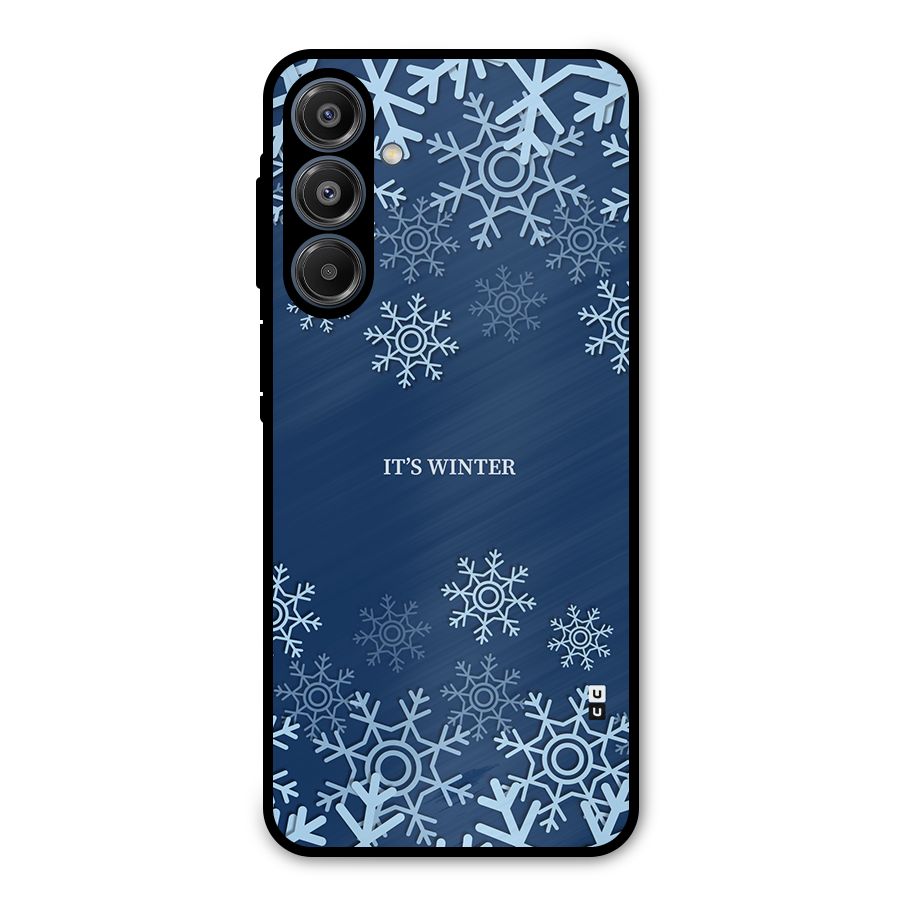 Its Winter Metal Back Case for Galaxy A16 5G