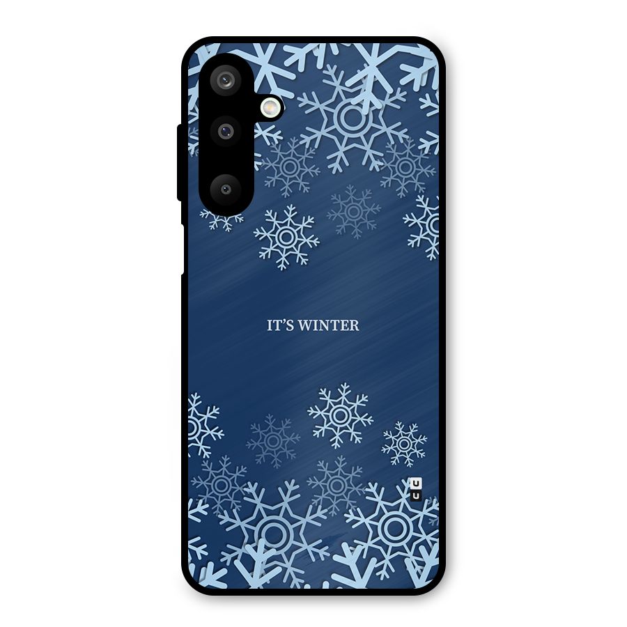 Its Winter Metal Back Case for Galaxy M16