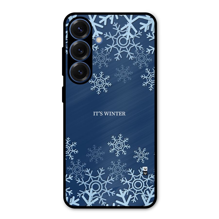Its Winter Metal Back Case for Galaxy S25