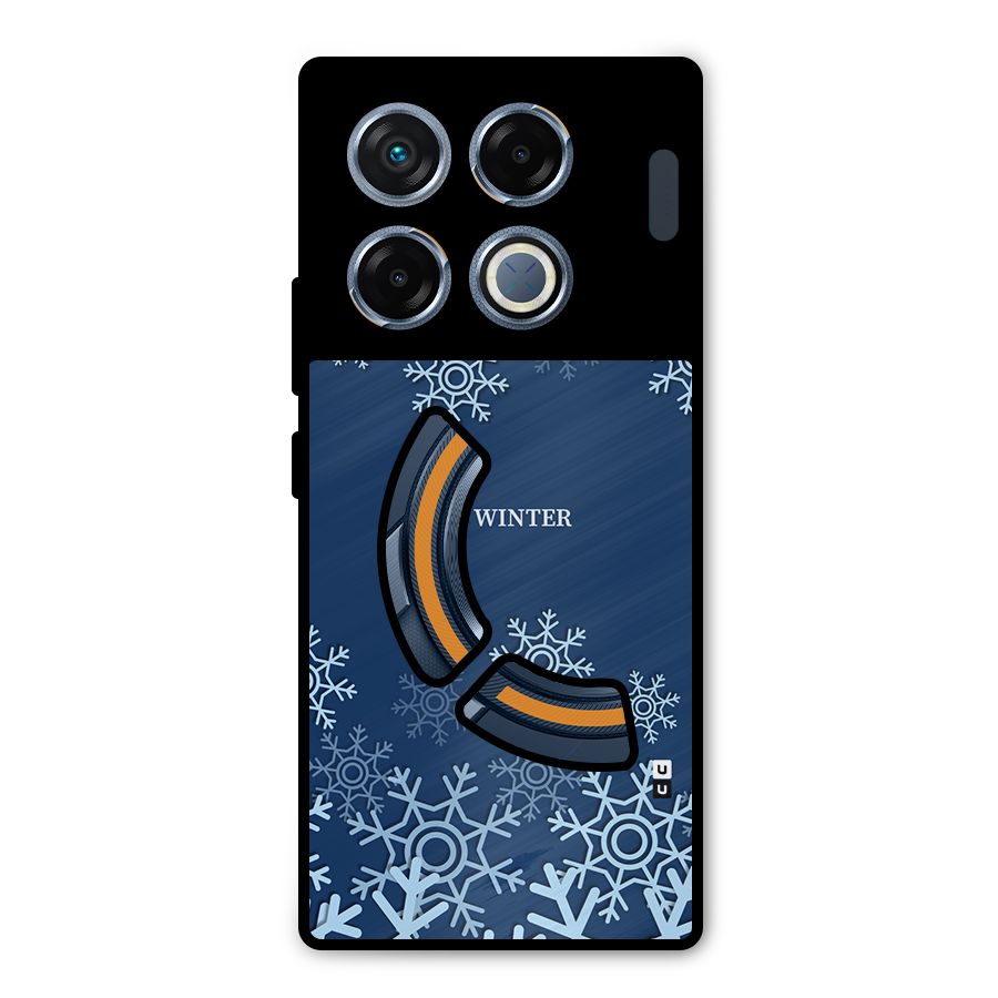 Its Winter Metal Back Case for Infinix GT 20 Pro
