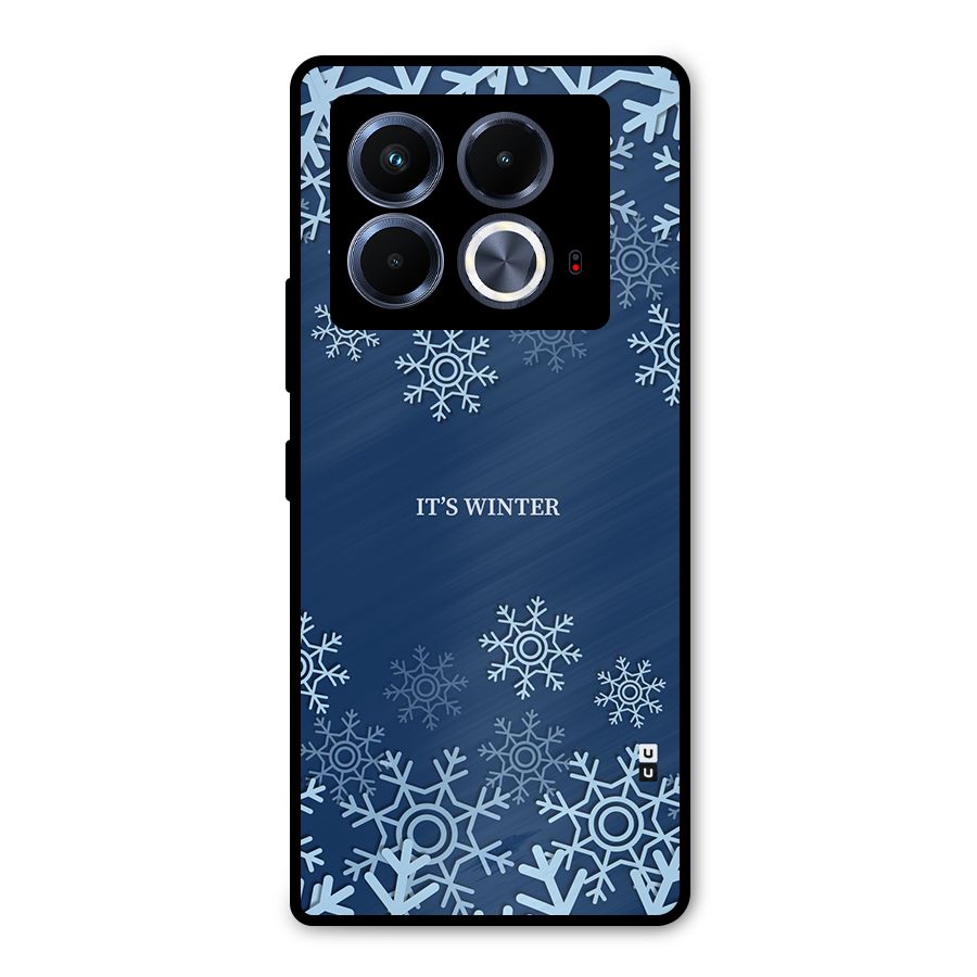 Its Winter Metal Back Case for Infinix Note 40 5G