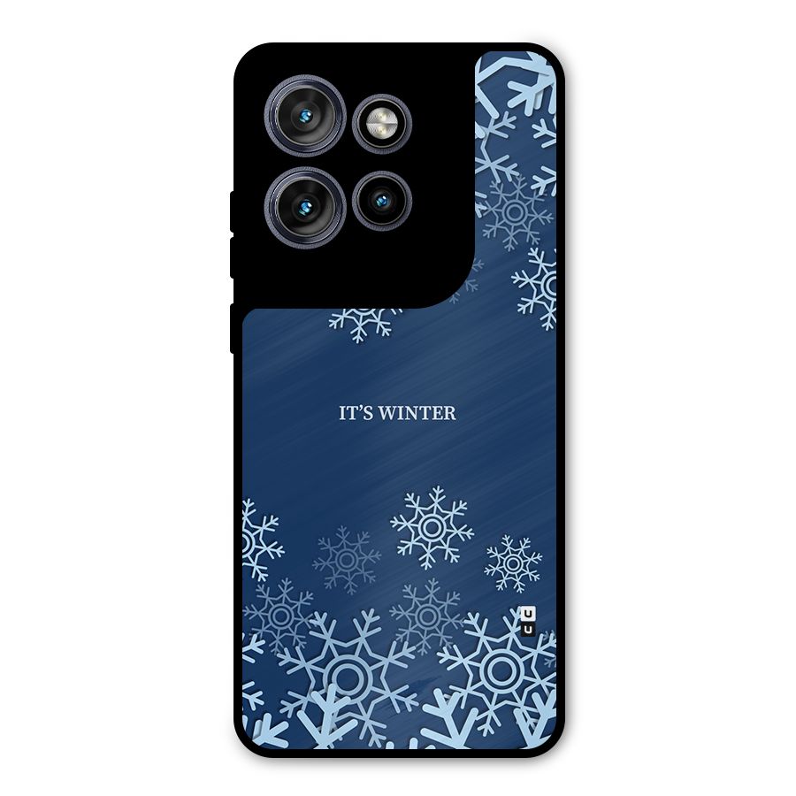 Its Winter Metal Back Case for Motorola Edge 50 Neo