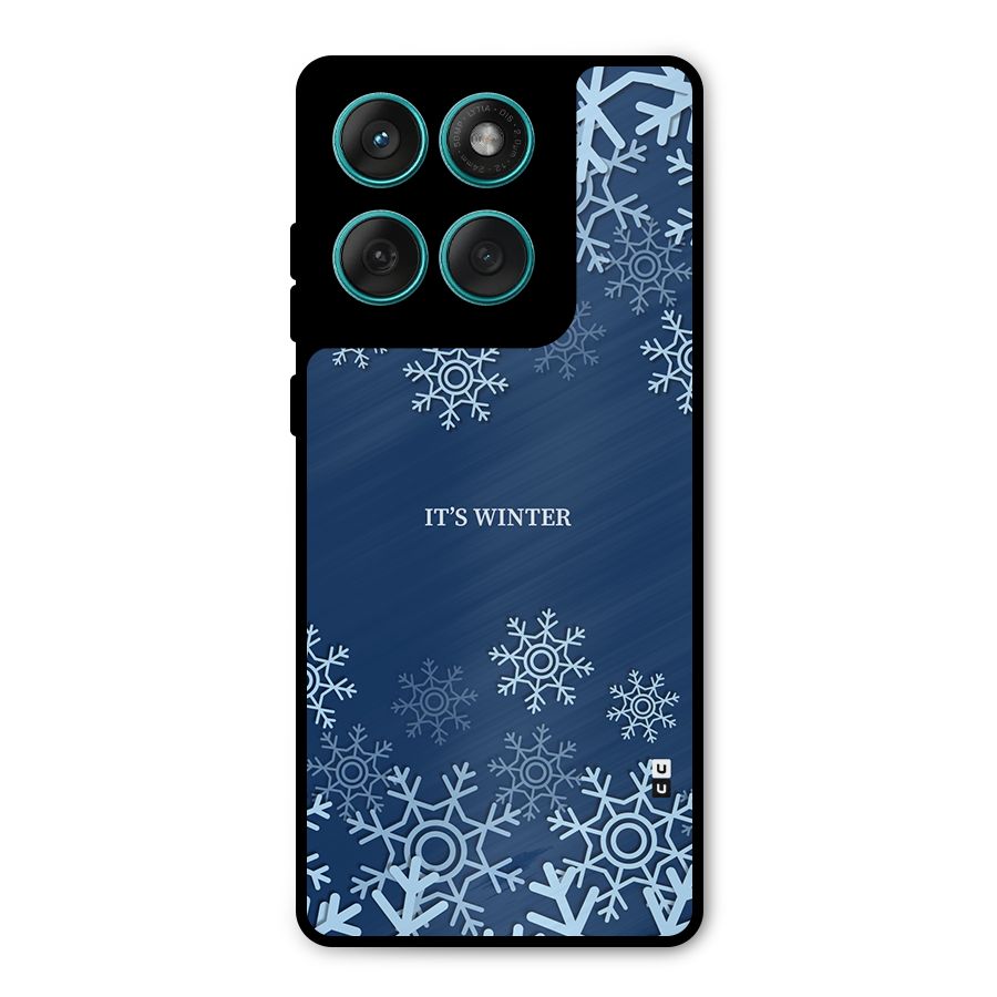 Its Winter Metal Back Case for Motorola Edge 60 Fusion