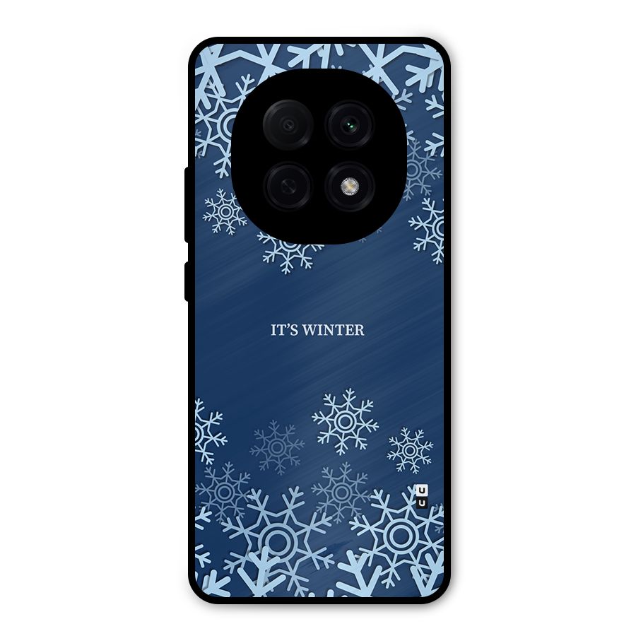 Its Winter Metal Back Case for Oppo F29 Pro