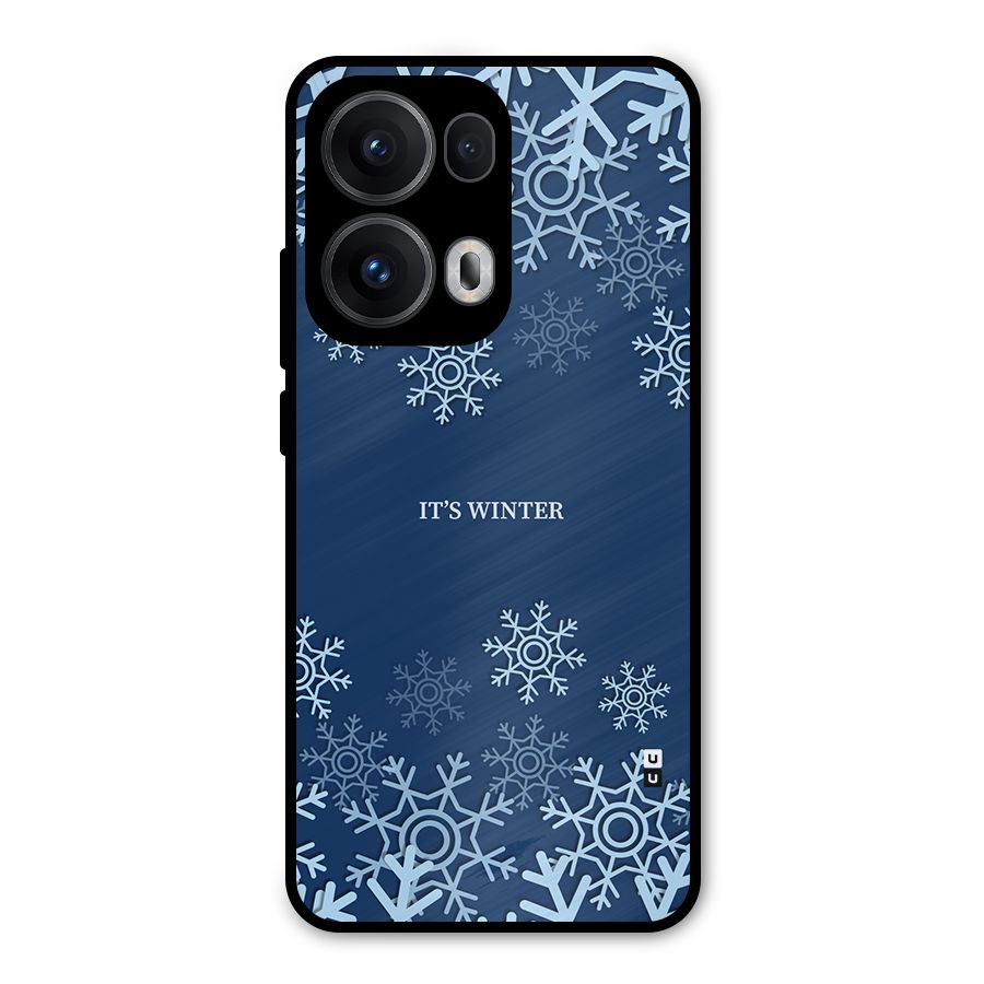 Its Winter Metal Back Case for Oppo Reno13 Pro