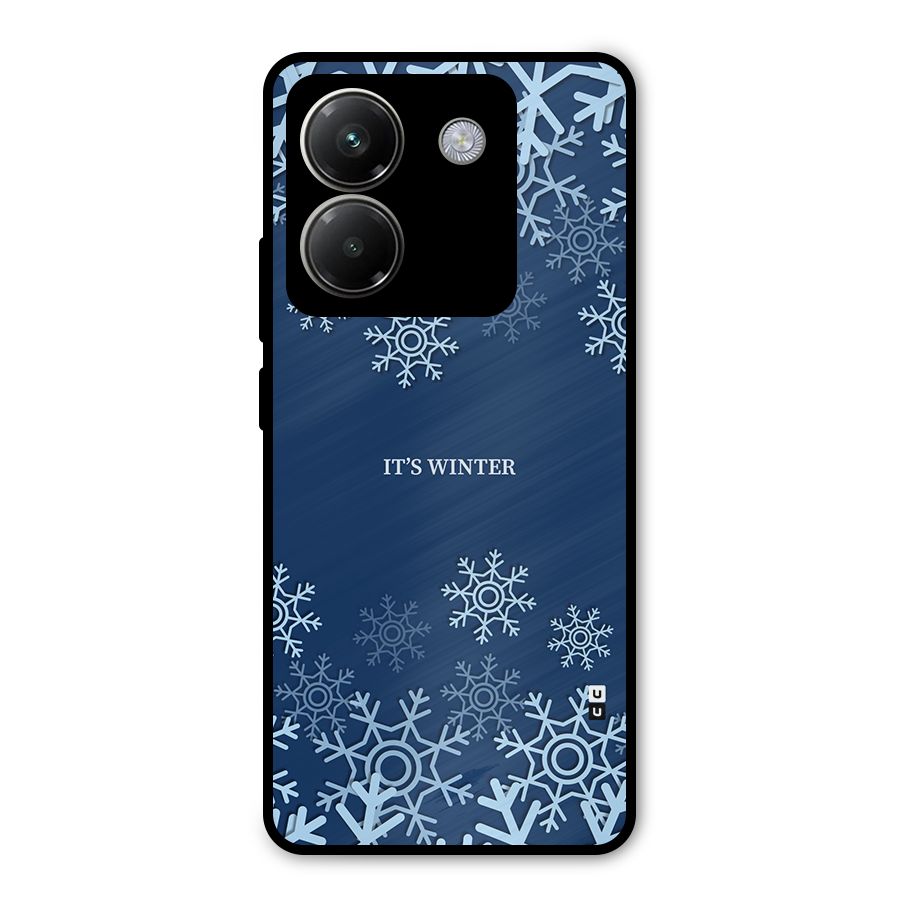 Its Winter Metal Back Case for Poco M7 Pro 5G
